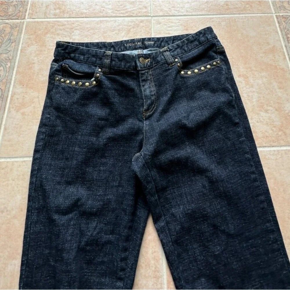Michael Kors‎ Studded Bootcut Jeans Women's Size 8